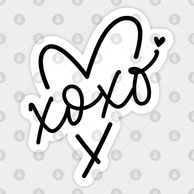 XOXO Sticker by Novelty Depot